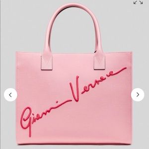 Pink Gianni Versace Tote